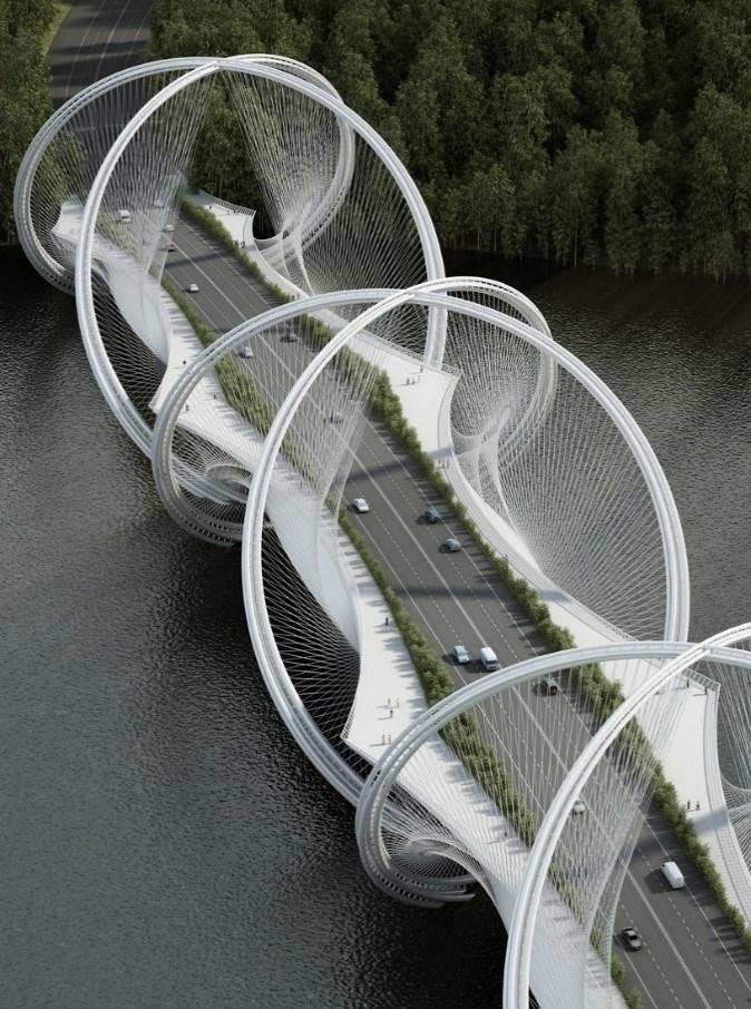 Podul Penda pentru jocurile olimpice de iarna din Beijing din 2022