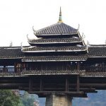 „Podurile de flori” din China – construcții din lemn realizate conform unor tehnici vechi chinezești